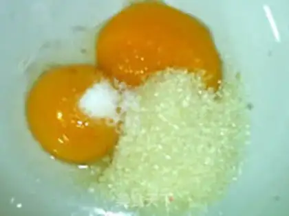 Make Mango chili cake step 1