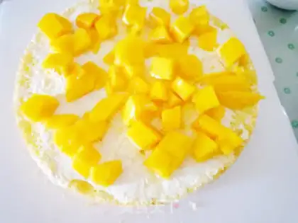 Make Pink pig cake step 21