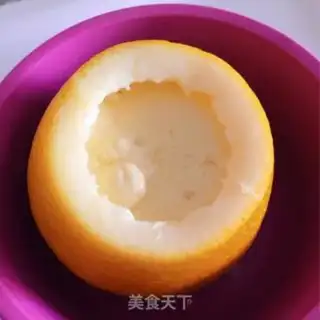 Make Orange steamed eggs step 6