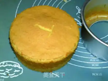 Make Mango chili cake step 21