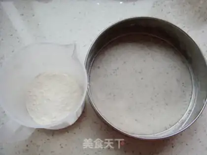 Make Flamingo cake roll step 4