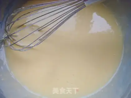 Make Flamingo cake roll step 6