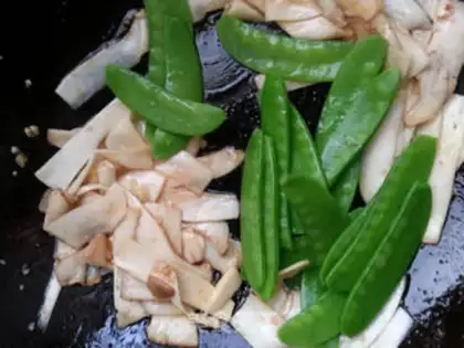 Make Apriss fired Dutch beans step 5