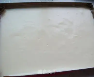 Make Flamingo cake roll step 14