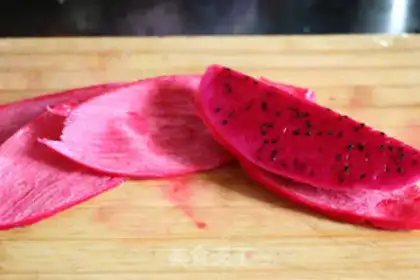 Make Frozen dragon-fruit step 2