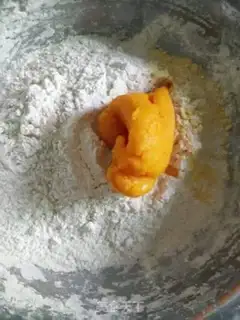 Make Pumpkin eggplant bag step 2