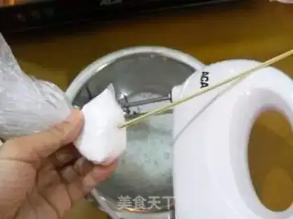 Make Heart cake step 12