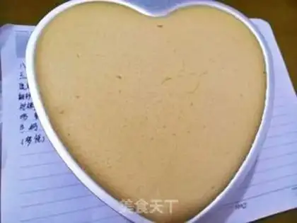 Make Heart cake step 23