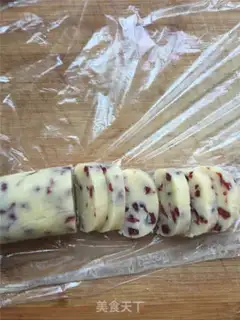 Make Cranberry cookies step 6
