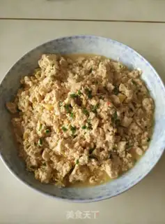 Make Chicken tofu step 1