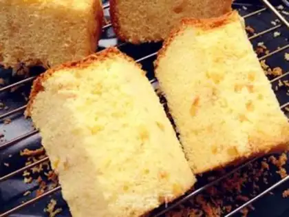 Make Orange chili cake step 16