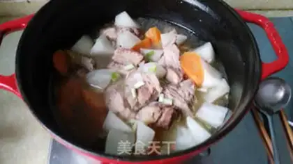 Make radish steak soup step 8