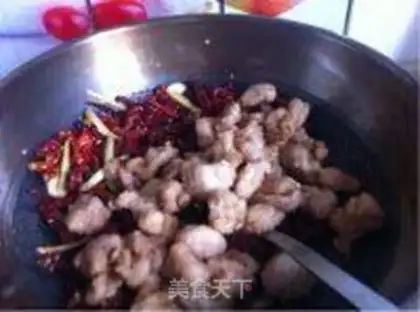 Make Spicy chicken step 10