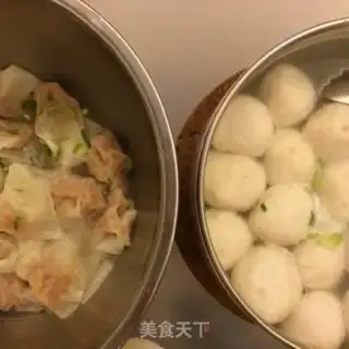 Make Pyramid dumplings step 3