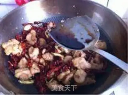 Make Spicy chicken step 11