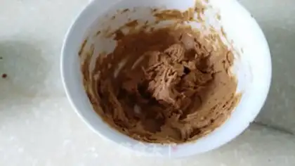 Make Red sugar date mud cake step 3