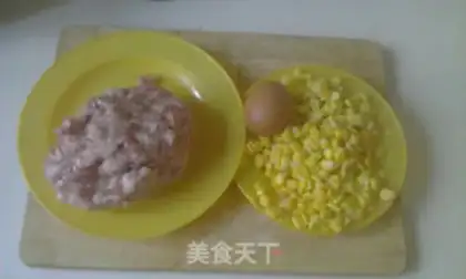 Make Corn pork buns step 0