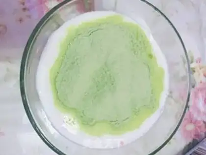 Make Macalon ice cream step 1