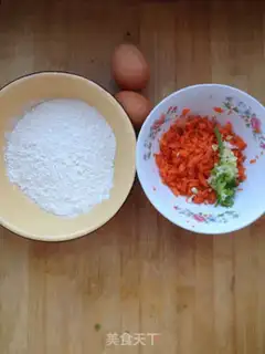 Make Carrot eggcake step 1
