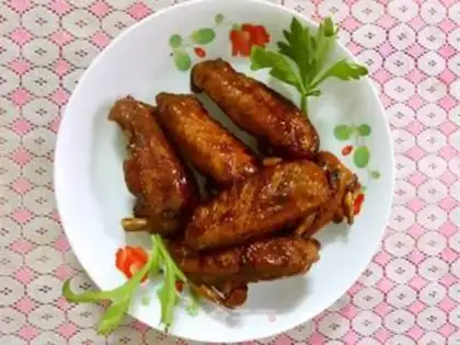 Make Coke chicken wings step 6
