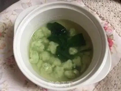 Make Green shrimp step 5