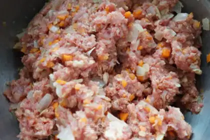 Make Japanese roast beef cake step 8