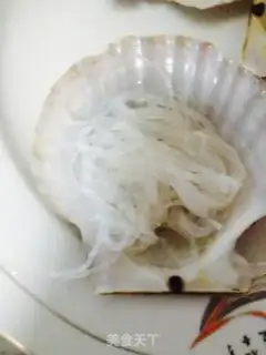 Make A garlic fan scallop step 3