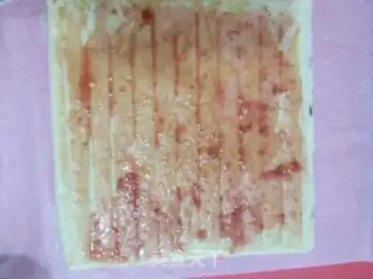 Make Bear Cake roll step 18