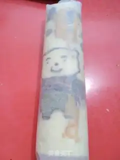 Make Bear Cake roll step 19
