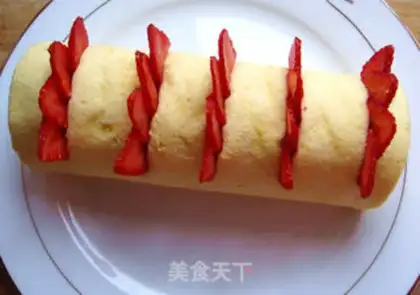 Make Strawberry omelet step 16
