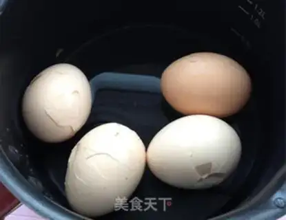 Make Tea eggs step 1