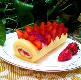 Make Strawberry omelet step 19