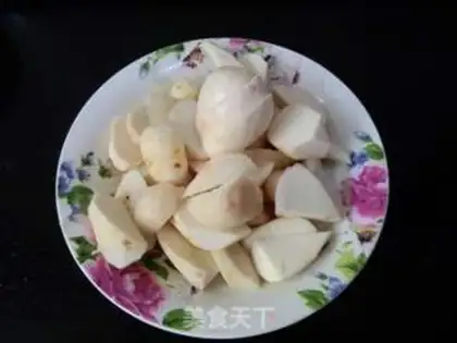 Make ♪ Potato with lentils ♪ step 2