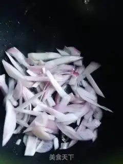 Make Sausage and blue noodles step 1