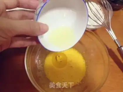 Make Vanilla chili cake step 2