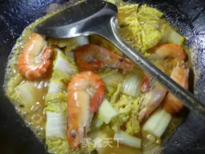 Make Curry shrimp dolls step 6