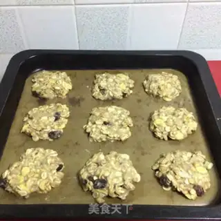 Make Banana oatmeal cookies step 3