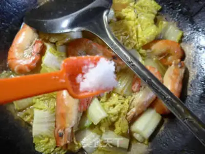 Make Curry shrimp dolls step 8