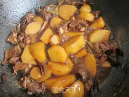 Make Beef roasted potatoes step 5