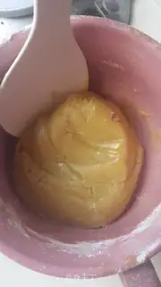 Make A wide moon cake step 0
