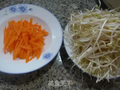 Make Carrot and green beans step 0