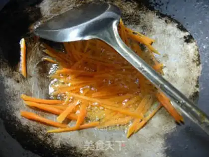Make Carrot and green beans step 1