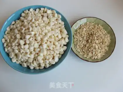 Make Corn oatmeal step 1