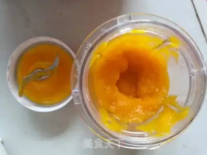 Make Pumpkin Peaches step 1