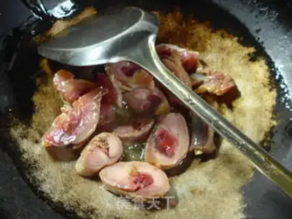 Make Frozen mushrooms and beans for chicken legs step 2