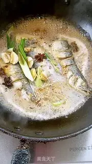 Make Red-burned mackerel step 7