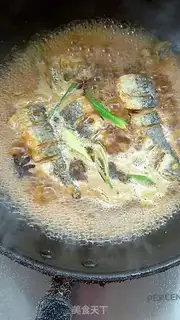 Make Red-burned mackerel step 8
