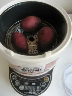 Make Potato milk almonds step 1