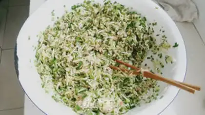 Make Tasteful dumplings step 5