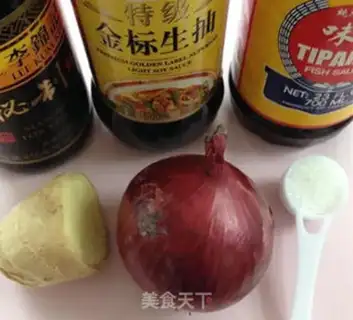 Make Powder rice varnished ribs step 0